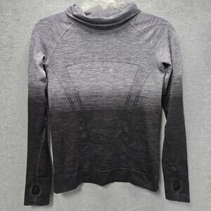 Ivivva By Lululemon Performance Pullover Grey Ombre Size 12